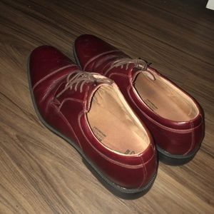 Brown Hard Bottom Shoes; Great Condition!